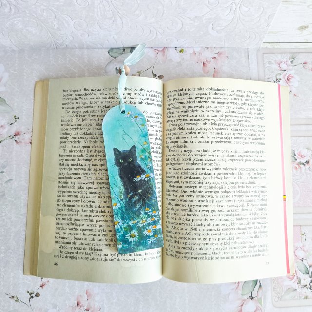 Zakładka do książki - Kocie mruczanki