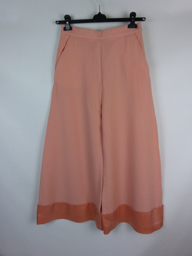 Racil wełniane spodnie kuloty wool mankiety 40 / S