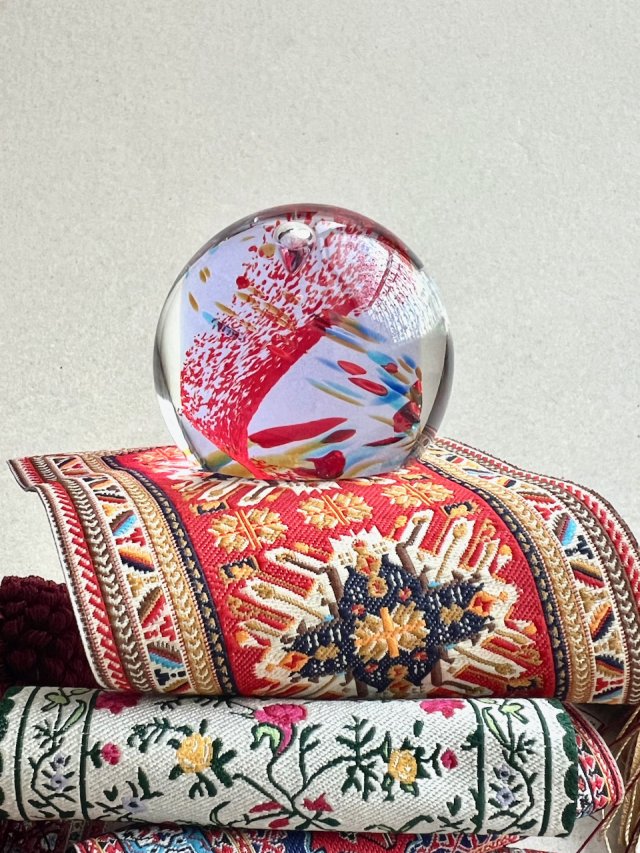 ❤ Vintage Paperweight Rainbow Gem Scotland Caithness ❤ Limited Edition Paperweight.