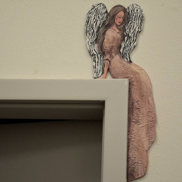 Opiekun domostwa... Ręcznie malowane.