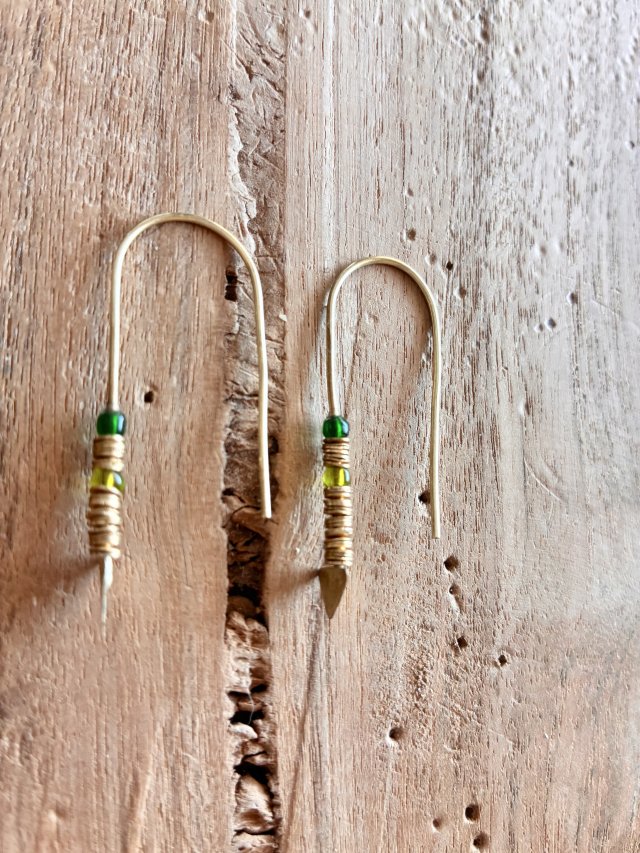 Kolczyki minimalistyczne strzałki