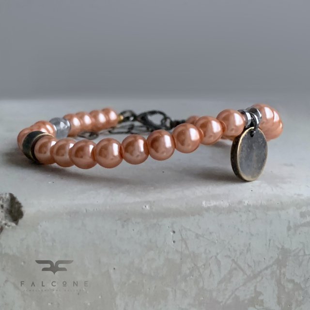 Bransoletka Peach Powder Pink