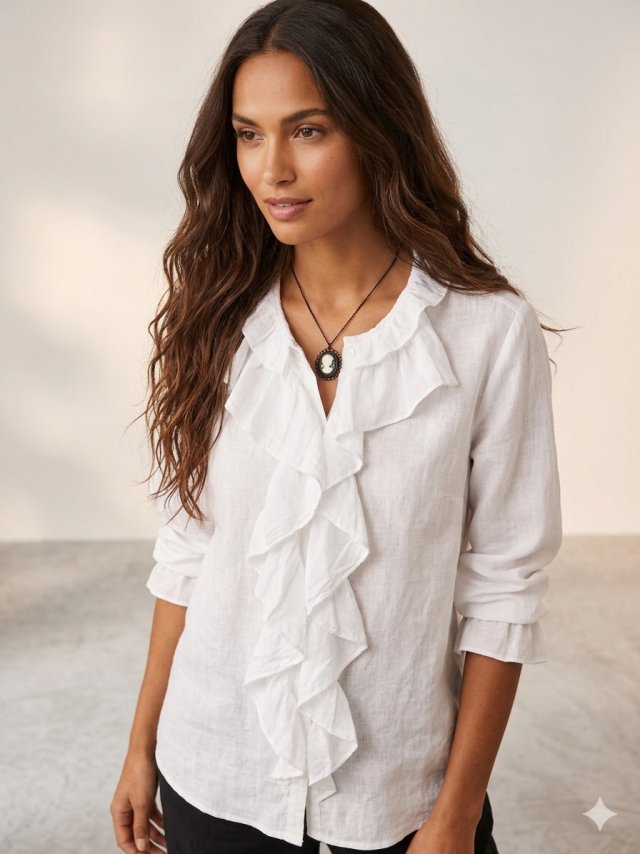 Elegancki Naszyjnik na Czarnym Łańcuszku z Wiszącą Kameą