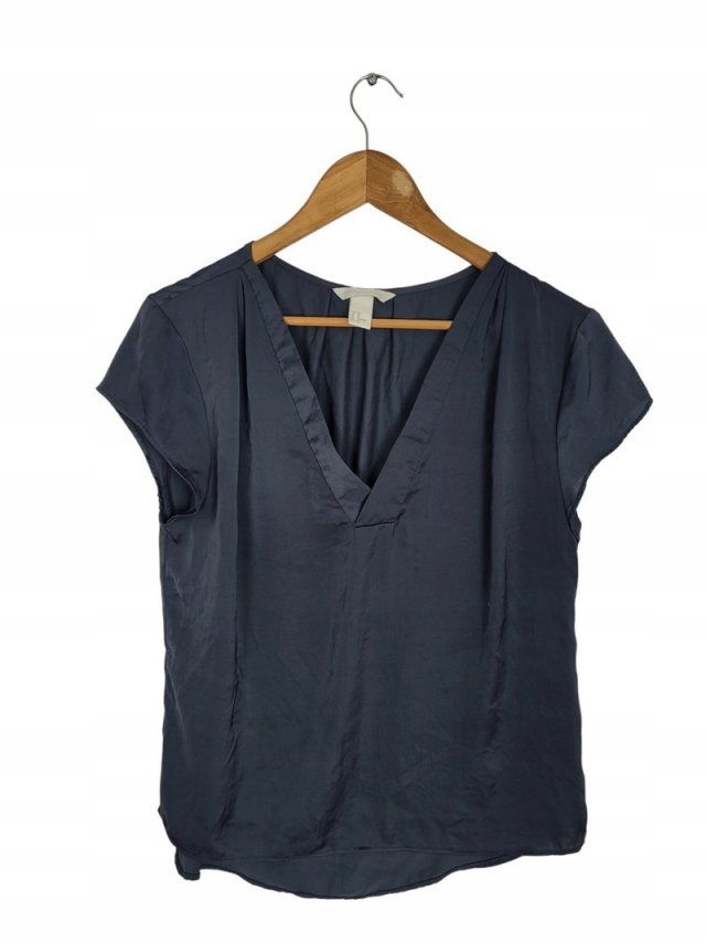 H&M Conscious bluzka damska granatowa 40 L