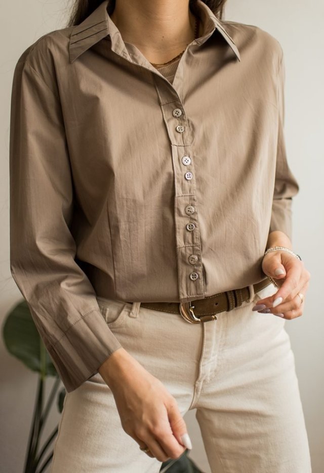 Koszula cappuccino L