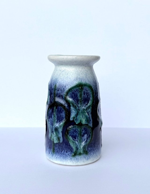 Wazon Strehla Keramik Vintage NRD Lata 60/70 Fat Lava design wazonik