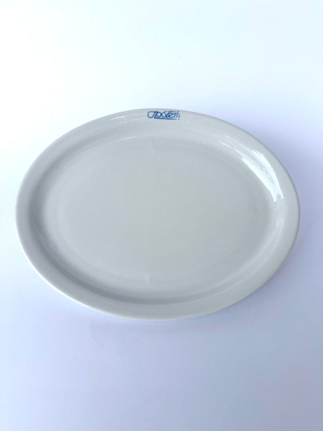 Duży półmisek porcelanowy Społem Lubiana PRL design