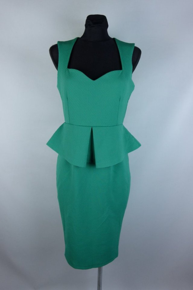 Vesper sukienka midi z baskinką 12 / 38