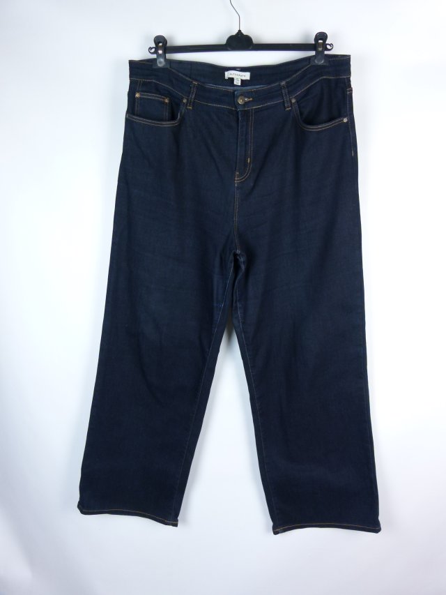 Marks & Spencer straight jeans proste szerokie 20 / 48