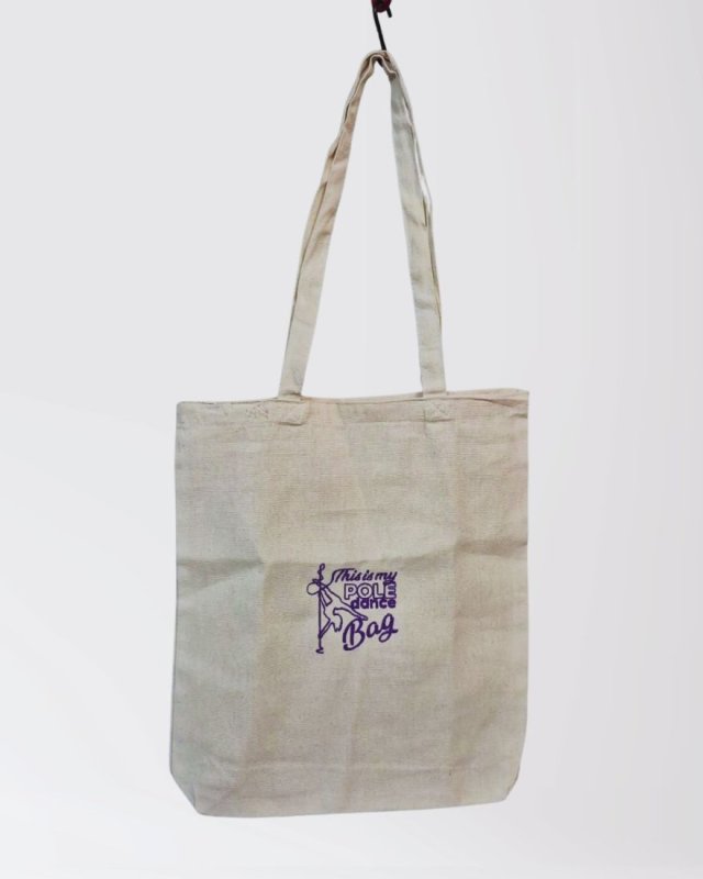 Torba na trening Pole Dance - z haftem - bawełniana