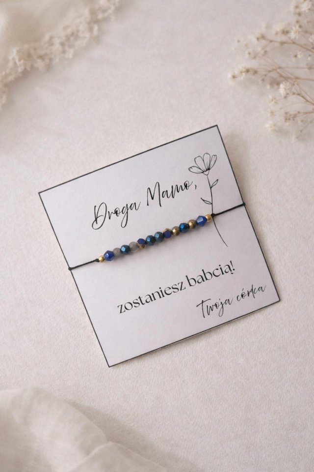 Bransoletka dla przyszłej babci