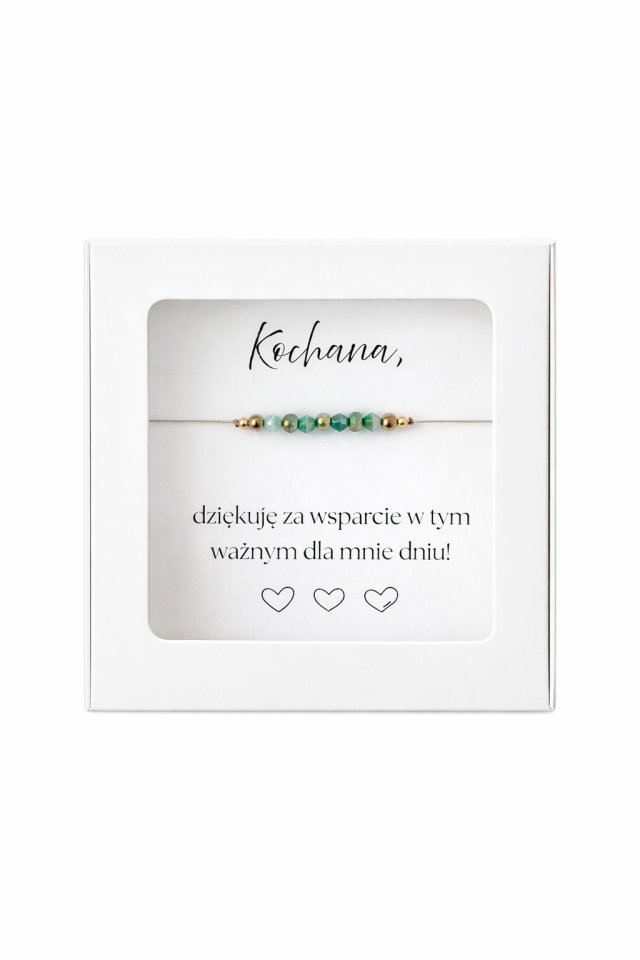Bransoletka na podziękowanie