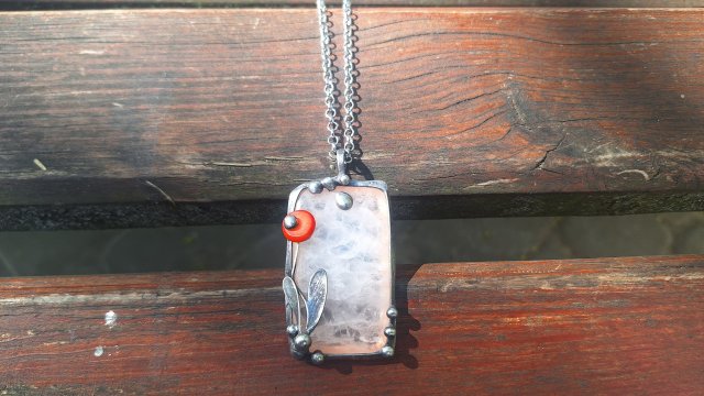 Lodowy ogród - wisiorek