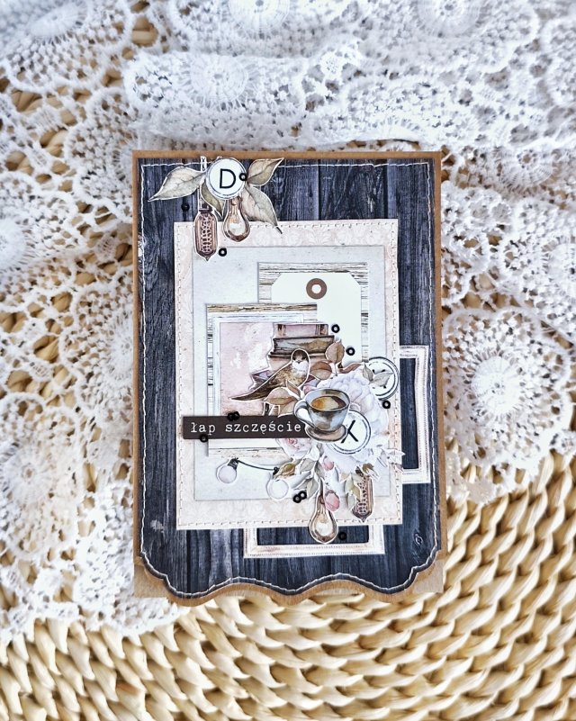 Kartka łap szczęście