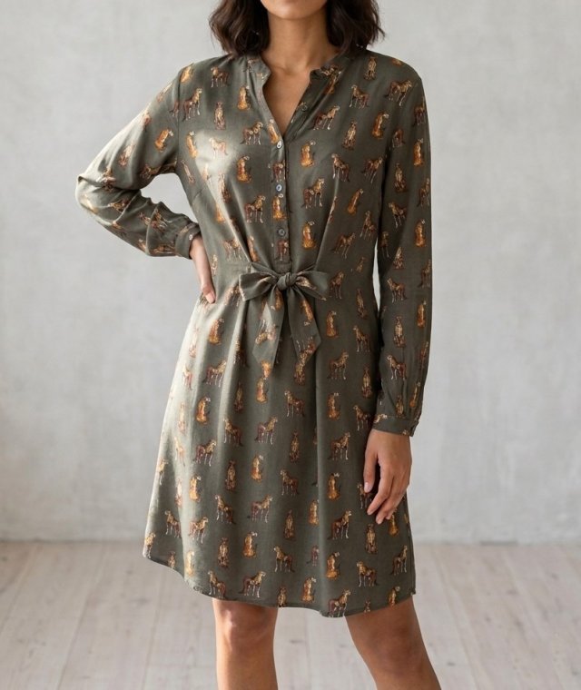 Catwalk Junkie sukienka w lamparty (F, Vw)