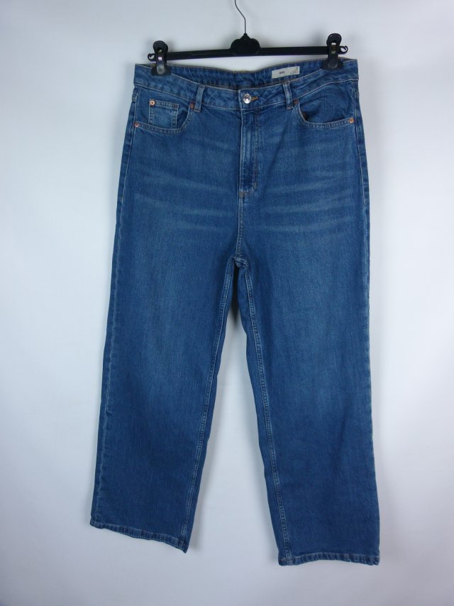 Marks & Spencer Wide straight jeans proste szerokie 18 / 46