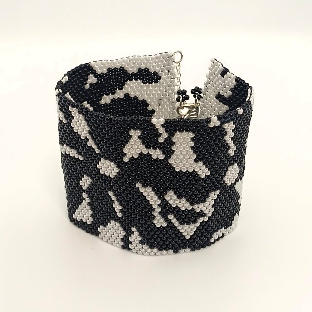 Bransoletka handmade z koralików TOHO