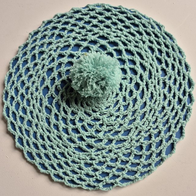 Letni beret bawełniany