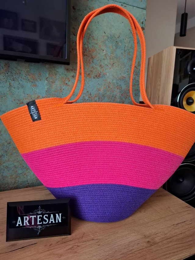 Torebka Damska Kosz Miejski Artesan