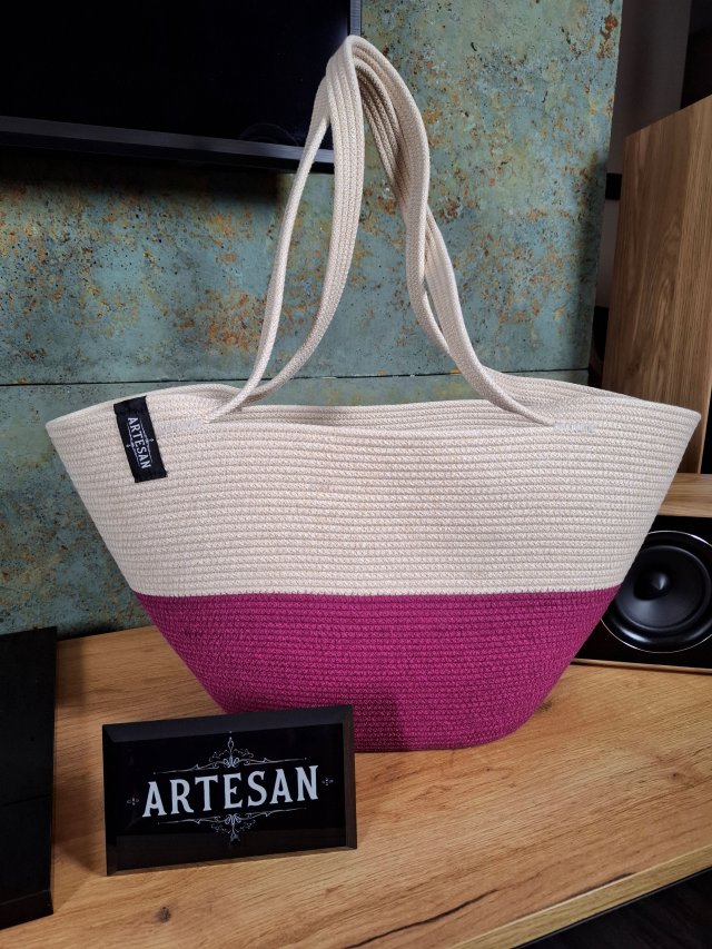 Torebka Damska Kosz Miejski Artesan Torba na ramię