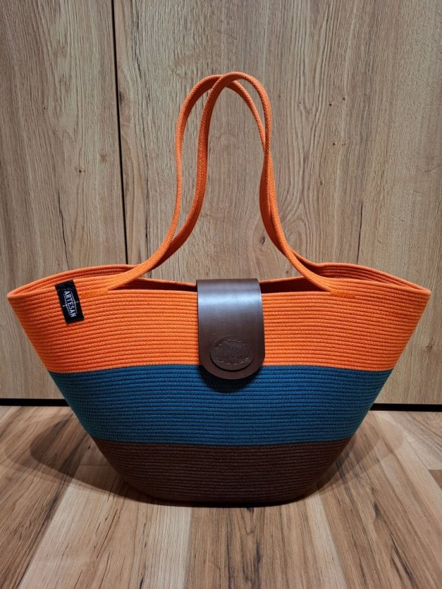 Torebka Damska Kosz Miejski Artesan Torba na ramię