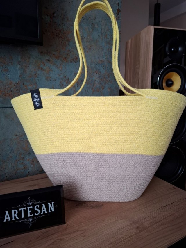 Torebka Damska Kosz Miejski Artesan Torba na ramię