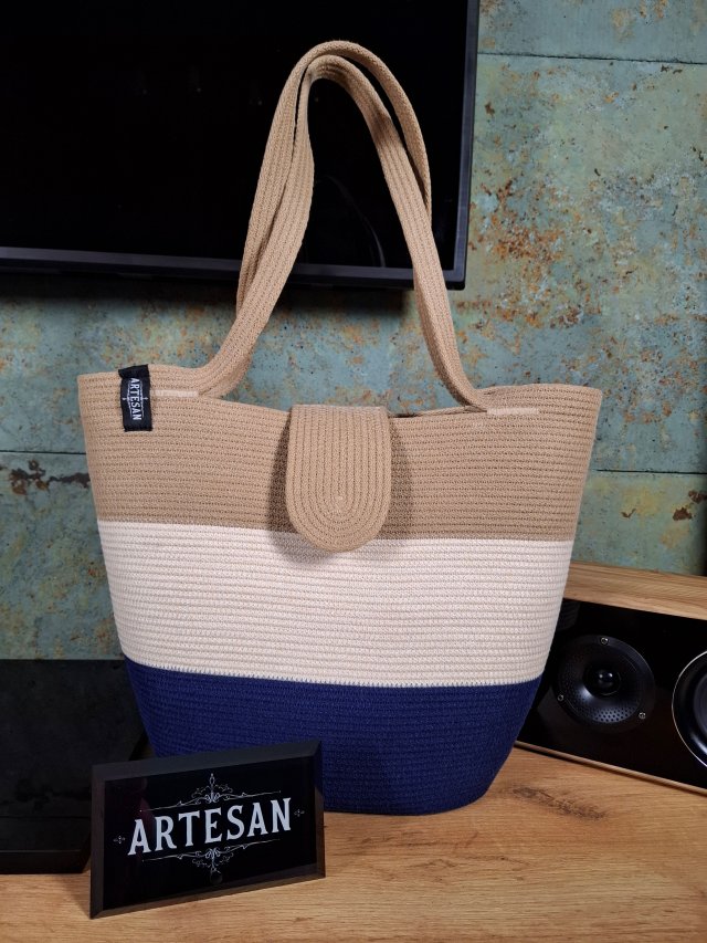 Torebka Damska Kosz Miejski Artesan Torba na ramię