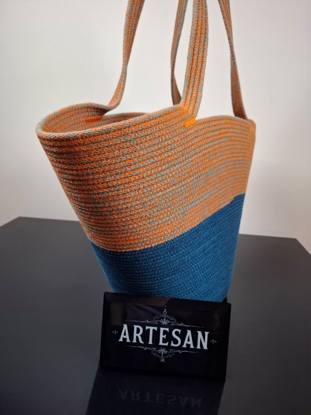 Torebka Damska Kosz Miejski Artesan Torba na ramię