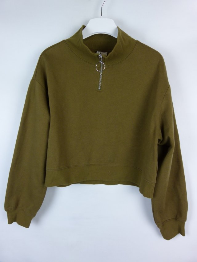 Divided by H&M damska bluza khaki / L