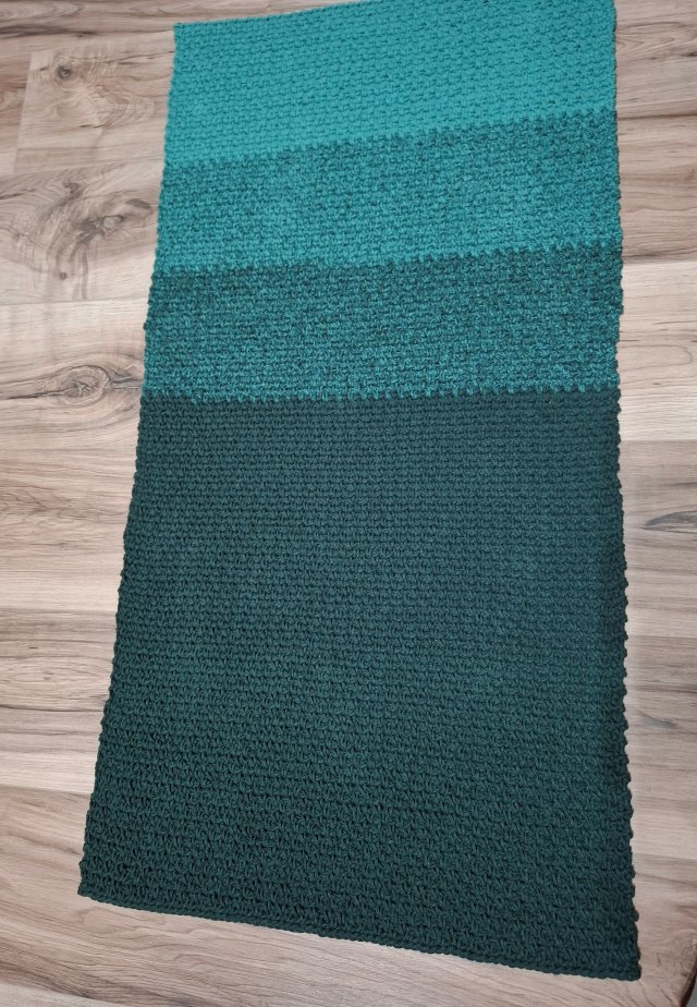 Dywan szydełkowy ze sznyrka bawełnianego Artesan