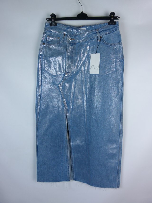 Zara jeans spódnica maxi dżins z metką / M