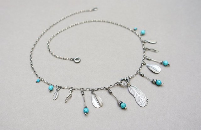 Indianki  choker - naszyjnik