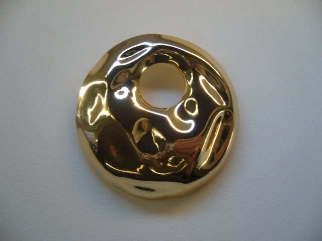 PIĘKNA DUŻA BROSZKA STAL NIERDZEWNA