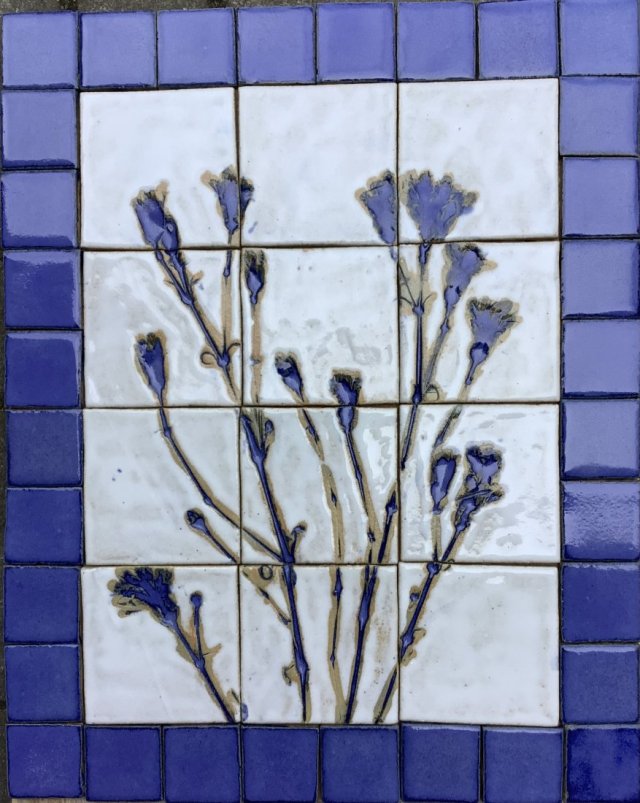 Zestaw kafli ceramicznych "Delft"