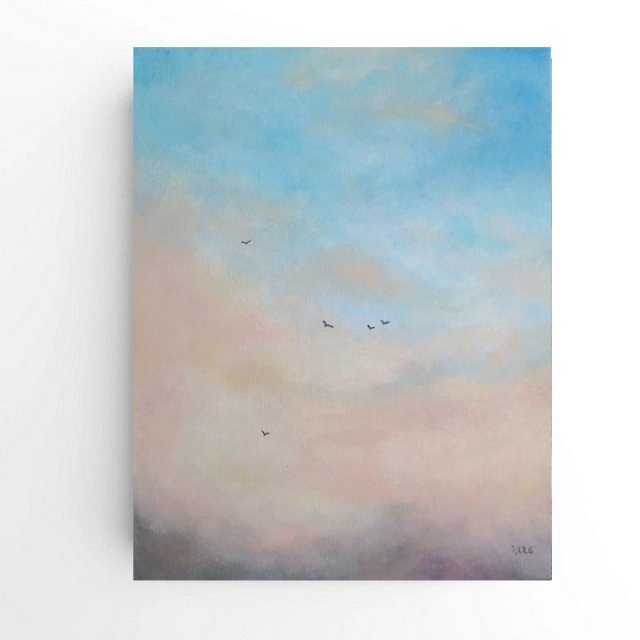 Ptaki-obraz akrylowy 50/40 cm