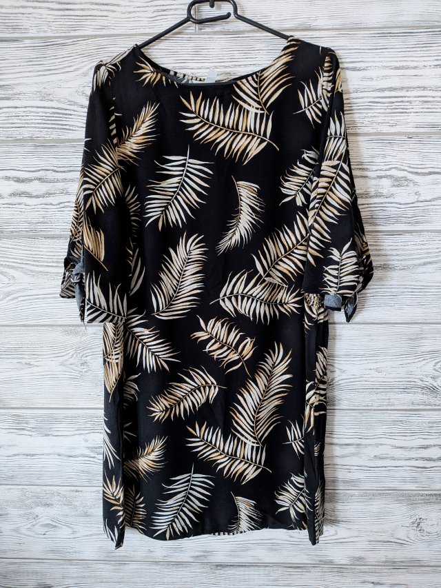 H&M sukienka w liście (Vw)