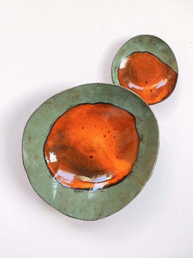 Dwie ceramiczne miski