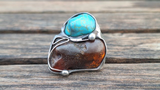 Big - pierścionek regulowany