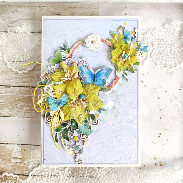 Kartka na urodziny, prezent ręcznie robiony