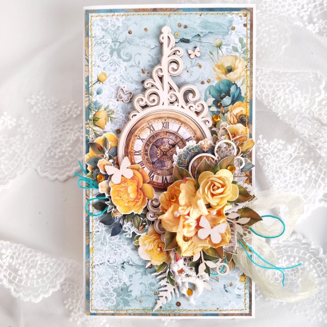 Kartka na urodziny, prezent ręcznie robiony