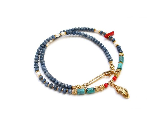 Sea collection - Koral blue vol. 3 /choker/ 07.04.26