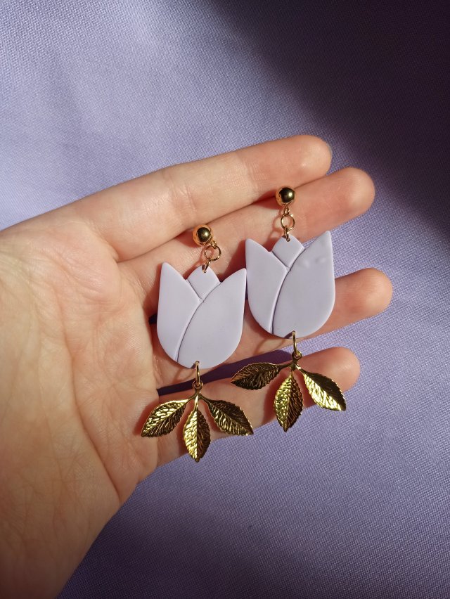 Kolczyki z gliny polimerowej