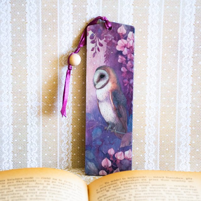 Zakładka do książki - Mądra sowa