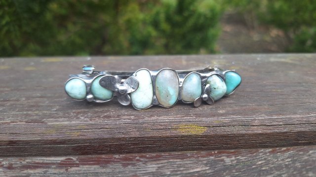 Zielony czwartek - klamra do włosów