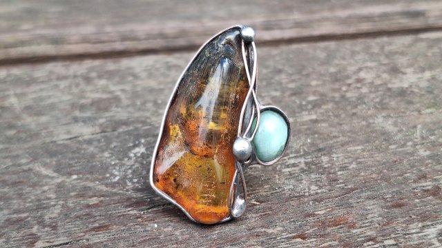 Big - pierścionek regulowany