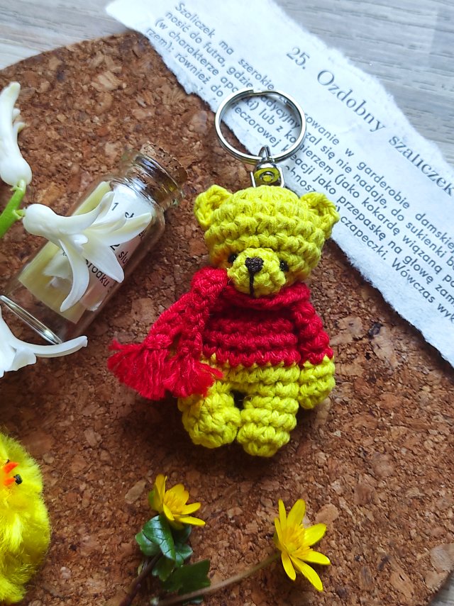 Miś breloczek Kuba, misie breloczki