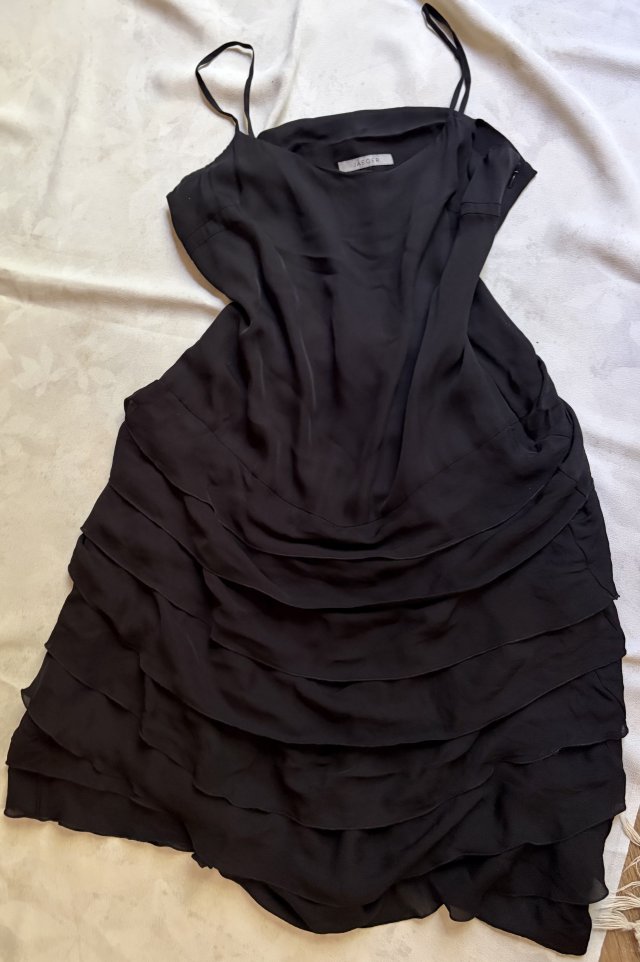 JEAGER SILK oryginalna elegancka jedwabna sukienka