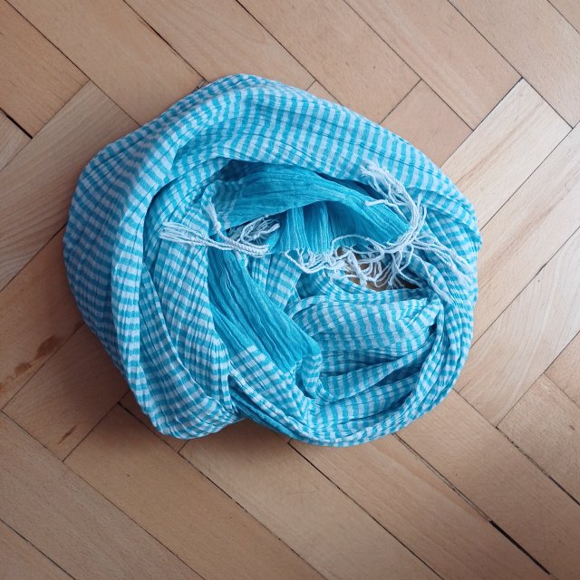 Bawełniany szalik wiosenno letni Esprit