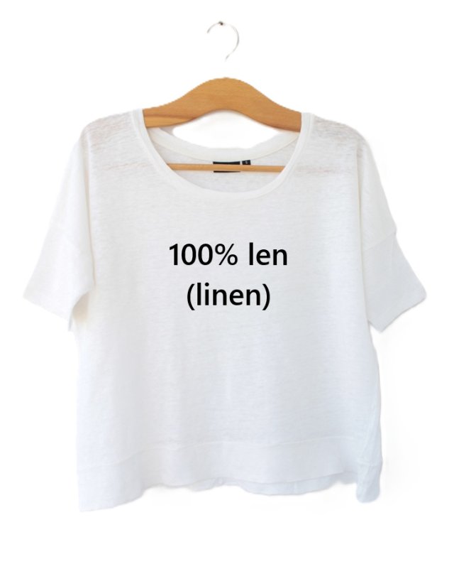exclusive 100% linen T-shirt KappAhl