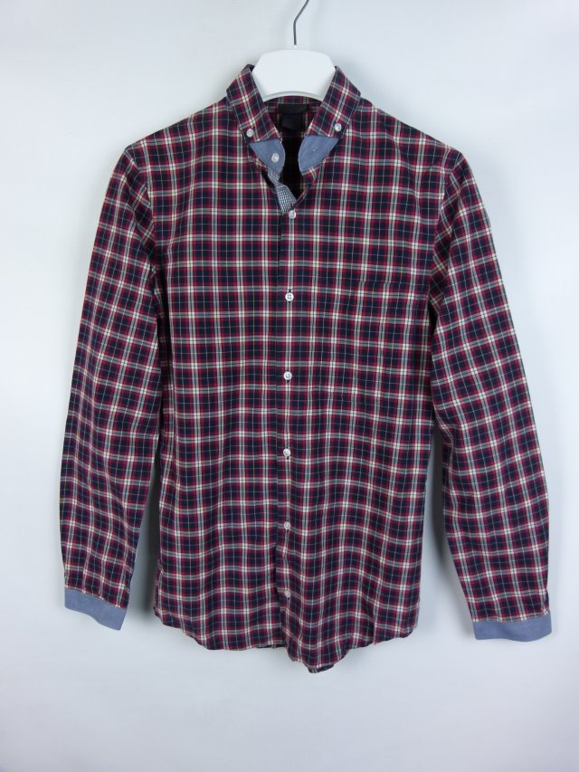 H&M koszula w kratkę bawełna / XS